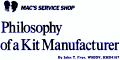 Mac's Service Shop: Philosophy of a Kit Manufacturer, November 1972 Popular Electronics - RF Cafe