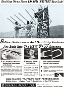 Channel Master Antenna Advertisement, August 1958 Radio News - RF Cafe