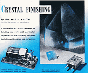 Crystal Finishing, November 1944 Radio News - RF Cafe