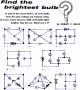 Find the Brightest Bulb Quiz, April 1960 Popular Electronics - RF Cafe