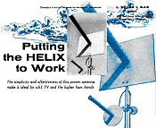 Putting the Helix Antenna to Work, November 1958 Radio News - RF Cafe