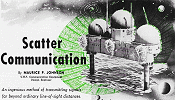 Scatter Communication, August 1958 Radio News - RF Cafe