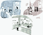 Electronics-Themed Comics, December 1944 Radio News - RF Cafe