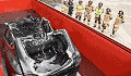 11 Tons of Water & "Special Container" to Extinguish Burning Tesla - RF Cafe