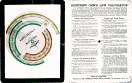 ARRL Lightning Calculator Type B Modified, front (Joseph Birsa) - RF Cafe Website