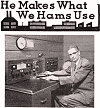 He Makes What We Hams Use - Art Collins, June 1953 QST - RF Cafe