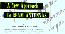 A New Approach to Beam Antennas, February 1950 Radio & Television News - RF Cafe