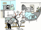 Electronics-Themed Comics, July 1951 Radio & Television News - RF Cafe
