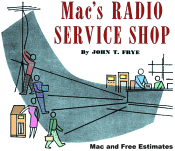 Mac's Radio Service Shop: Mac and Free Estimates, January 1950 Radio & Television News - RF Cafe