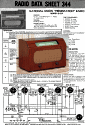 Radio Data Sheet 344 National Union "Presentation" Radio Model G-619, February 1947 Radio-Craft - RF Cafe