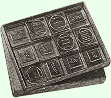 Schematic Symbol Stamps, October 1953 Radio-Electronics - RF Cafe