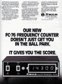Swan Electronics Frequency Counter, November 1976 QST - RF Cafe