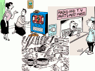Electronics-Themed Comics, November 1953 Radio-Electronics - RF Cafe