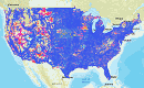 FCC Publishes 1st-Ever 4G LTE Coverage Map - RF Cafe