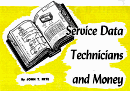 Service Data Technicians and Money, November 1949 Radio-Electronics - RF Cafe Website