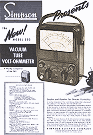 Simpson Electric Company Vacuum Tube Volt-Ohmmeter, November 1949 Radio-Electronics - RF Cafe