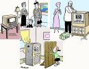 Electronics-Themed Comics, August 1949 Radio-Electronics - RF Cafe