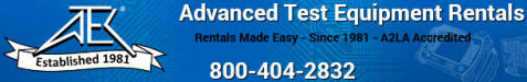 Advanced Test Equipment Rentals banner