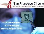 San Francisco Circuits: PCB Component / IC Shortages - Status Report 2022 - RF Cafe