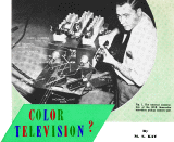 Color Television?, December 1949 Radio & Television News - RF Cafe