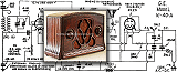 General Electric K-40A Radio Service Data Sheet, July 1933 Radio-Craft - RF Cafe
