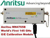 Anritsu Breaks Bandwidth Barrier with World's First 145 GHz O/E Calibration Module - RF Cafe