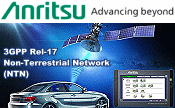 Anritsu Collaborates with Industry Leaders to Demonstrate Key Non-Terrestrial Network Use Cases - RF Cafe