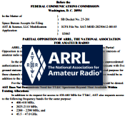 ARRL Files Comments to Protect 70-cm Band - RF Cafe
