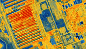 Thermal Satellite Image Reveals Data Centre Activity - RF Cafe