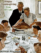 Happy Thanksgiving! (Norman Rockwell - Freedom from Want) - RF Cafe