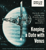 Keeping a Date with Venus, December 1962 Popular Science - Airplanes and Rockets