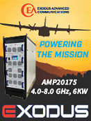 Exodus AMP20175, 4.0–8.0 GHz, 6 kW Pulse C-Band SSHPA - RF Cafe