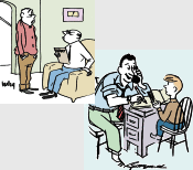 Comics, May 1956 Young Men • Hobbies • Aviation • Careers - Airplanes and Rockets