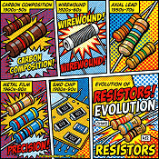 A History of Fixed-Value Resistor Electronic Components - RF Cafe Website