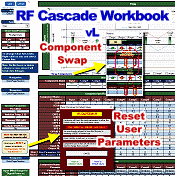 RF Cascade Workbook™ vL (User Values Reset, Component Parameter Swapping)- RF Cafe