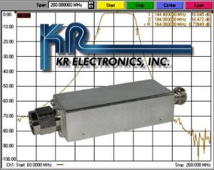 KR Electronics Intros 160 MHz Bandpass Filter for Positive Train Control - RF Cafe
