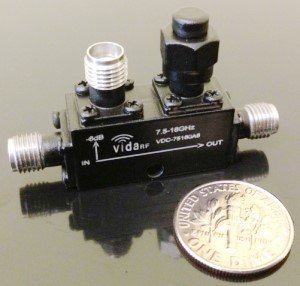 VidaRF Intros 7.5-16 GHz Directional Coupler - RF Cafe