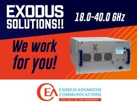 Exodus Advanced Communications Intros 18-40 GHz, 40 W Power Amplifiers - RF Cafe