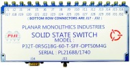 PMI P32T-0R5G18G-60-T-SFF-OPT50M4G SP32T Absorptive Switch - RF Cafe