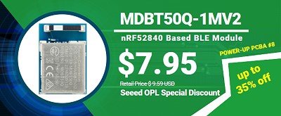 Seeed Studio Offers Discount on Nordic Bluetooth Module - RF Cafe