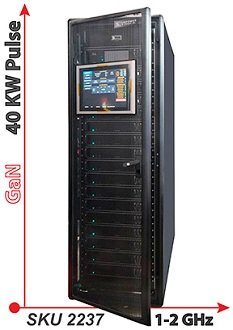 Empower RF Systems' Model 2237 1 to 2 GHz, 40 kW Transmitter for Radar, Test, and EW - RF Cafe