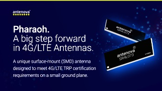 Antenova Pharaoh: A Big Step Forward in 4G/LTE Antennas - RF Cafe