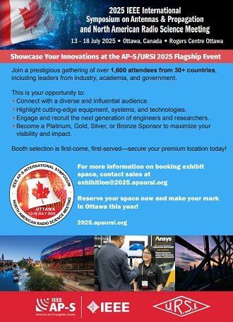 2025 IEEE International Symposium on Antennas & Propagation and North American Radio Science Meeting - RF Cafe