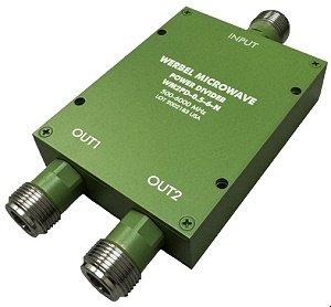Werbel Microwave WM2PD-0.5-6-N 2-Way Power Splitter for 0.5 to 6&nbsp;GHz - RF Cafe