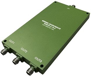 Werbel Microwave WM3PD-2-18-S 3-Way Power Splitter for 2-18&nbsp;GHz - RF Cafe