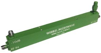 Werbel Microwave WMC-0.3-8-10dB-S Directional Coupler for 0.3 to 8&nbsp;GHz - RF Cafe