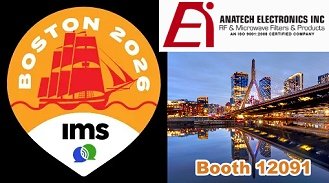 Join Anatech Electronics at IMS 2026 - Booth 12091 - RF Cafe Website