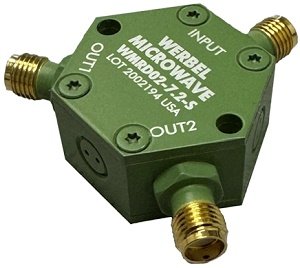 Werbel Microwave WMRD02-7.2-S Resistive Splitter for DC - 7.2 GHz - RF Cafe