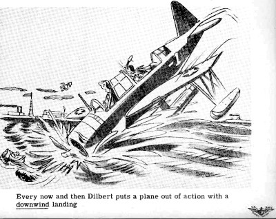 Dilbert the Pilot, by Robert Osborn, #4 - RF Cafe