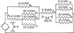 A series-parallel network - RF Cafe